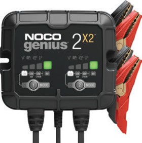 Noco-Genius-612V-4A-2x2-2-Bank-Battery-Charger on sale