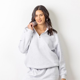 Simple-Sunday-Half-Zip-Sweater on sale