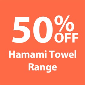 50-off-Hamami-Towel-Range on sale