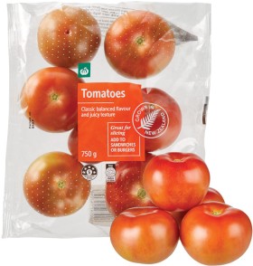 Woolworths-Tomato-Bag-750g on sale