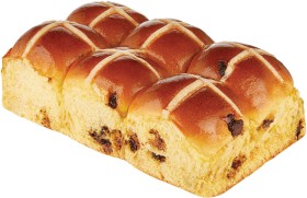 Woolworths+Brioche+Style+Chocolate+Hot+Cross+Buns+6+Pack