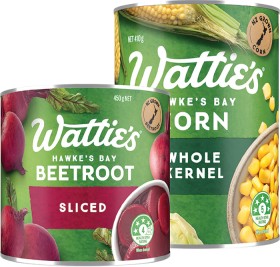 Wattie%26rsquo%3Bs+Beetroot+450g+or+Corn+410g