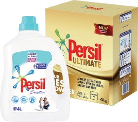 Persil+Laundry+Powder+4kg+or+Persil+Laundry+Liquid+4L