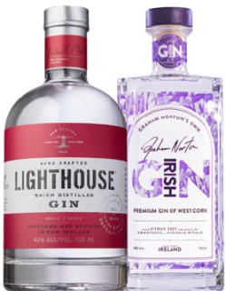 Lighthouse+Batch+Distilled+New+Zealand+Gin+or+Graham+Norton+Gin+Range+700ml