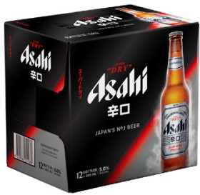 Asahi+Super+Dry+12+x+330ml+Bottles