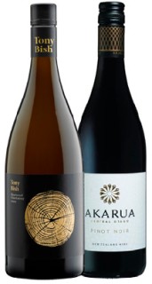 Tony+Bish+Heartwood+Chardonnay+or+Akarua+Pinot+Noir+750ml