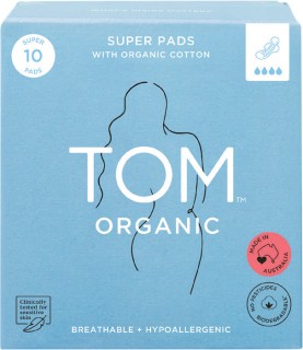 Tom+Organic+Super+Pads+Ultra+Thin+10s