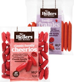 Hellers+Cocktails%2C+Family+Franks+or+Saveloys+1kg