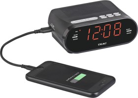 Teac-CRX420U-Alarm-Clock-Radio-with-USB-Charging on sale