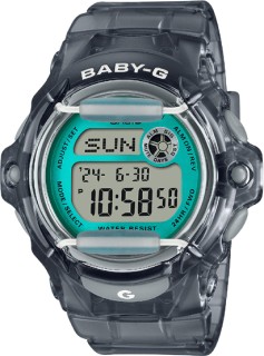 Baby-G+Womens+Grey%2FTurquoise+Green+Digital+Watch