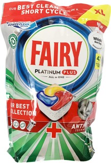 Fairy+All+in+1+Platinum+Plus+Dishwasher+Capsules+42+Pack