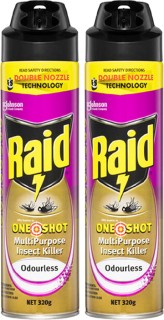 Raid+Double+Nozzle+Multipurpose+Fly+Spray+320g