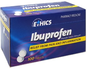 Ethics+Ibuprofen+200mg+100+Tablets