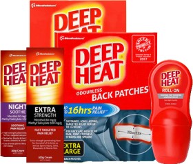 Up-to-30-off-RRP-Deep-Heat-Range on sale