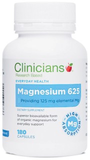 Clinicians+Magnesium+180+Capsules