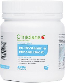 Clinicians+Multivit+%26amp%3B+Mineral+Boost+300g