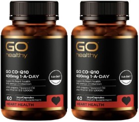 GO+Healthy+GO+Co-Q10+400mg+1-A-Day+60+VegeCapsules