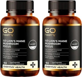 GO+Healthy+GO+Lions+Mane+Mushroom+Focus+60+VegeCapsules