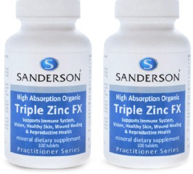 Sanderson+Sanderson+Triple+Zinc+FX+100+Tablets