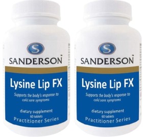 Sanderson+Lysine+Lip+FX+60+Tablets