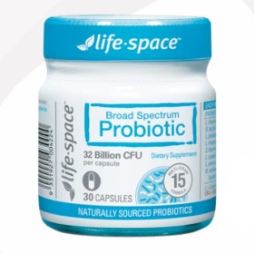 Life-Space+Probiotic+Broad+Spectrum+30+Capsules