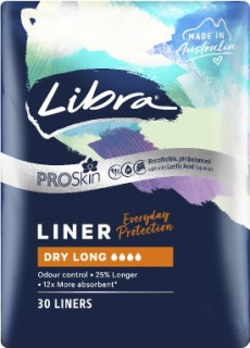 Libra+Liner+Dry+Long+30+Pack