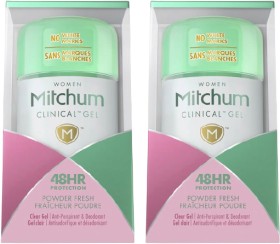 Mitchum+Clinical+Women+Gel+Powder+57g