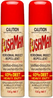 Bushman+Heavy+Duty+Aerosol+40%25+Deet+130g