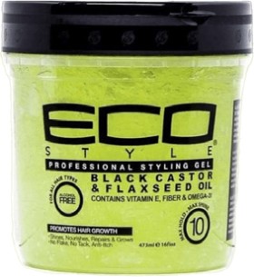 Eco+Style+Black+Castor+%26amp%3B+Flaxseed+Oil+Styling+Gel+473ml