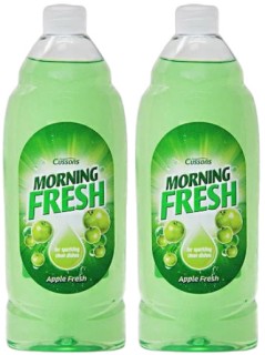 Cussons+Morning+Fresh+Dishwashing+Liquid+Apple+675ml