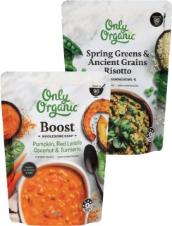 Only+Organic+Nourishing+Bowls+300g+or+Soups+320g