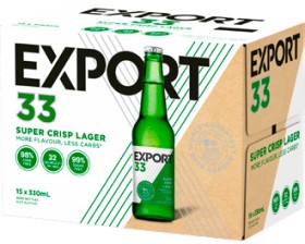 Export+33+15+x+330ml+Bottles