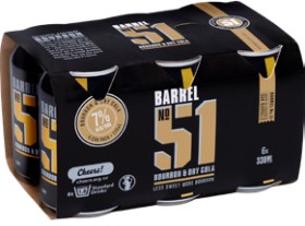 Barrel+51+7%25+6+x+330ml+Cans