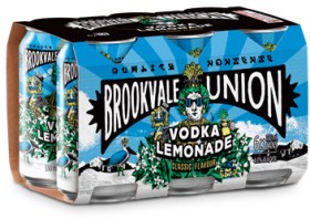 NEW+Brookvale+Union+Range+4%25+6+x+330ml+Cans