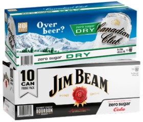 Canadian+Club+%26amp%3B+Zero+4.8%25+or+Jim+Beam+%26amp%3B+Cola+Zero+4.8%25+10+x+330ml+Cans