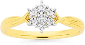 9ct%2C+Diamond+Cluster+Ring