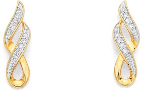 9ct%2C+Diamond+Earrings