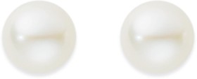 9ct+Pearl+Stud+Earrings