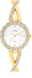 Elite+Ladies+Semi+Bangle+Watch