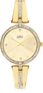 Elite+Ladies+Semi+Bangle+Watch