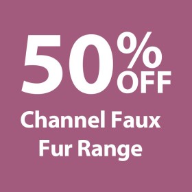 50%25+off+Channel+Faux+Fur+Range