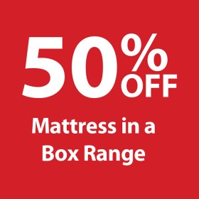 50%25+off+Mattress+in+a+Box+Range