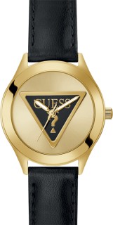 Guess+Tri+Plaque+Ladies+Watch