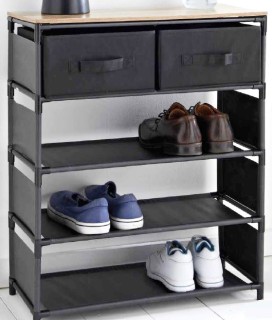 Michigan+3+Tier+Shoe+Rack+with+2+Drawers