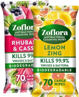 Zoflora+Antibacterial+Cleaning+Wipes+70+Pack