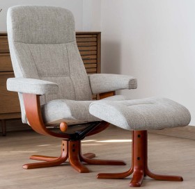 Alesund+Recliner+%2B+Footstool