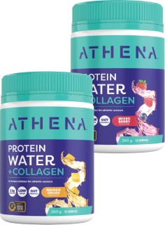 Athena+Protein+Water+%2B+Collagen+Mango+or+Berry+360g