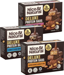 NEW+Nice+%26amp%3B+Natural+Deluxe+Protein+Bars+200g