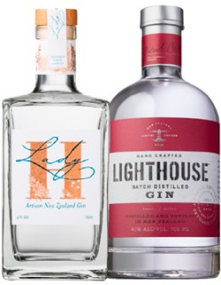 Lady+H+Artisan+New+Zealand+Gin+or+Lighthouse+Batch+Distilled+New+Zealand+Gin+700ml