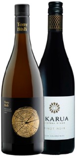 Tony+Bish+Heartwood+Chardonnay+or+Akarua+Pinot+Noir+750ml